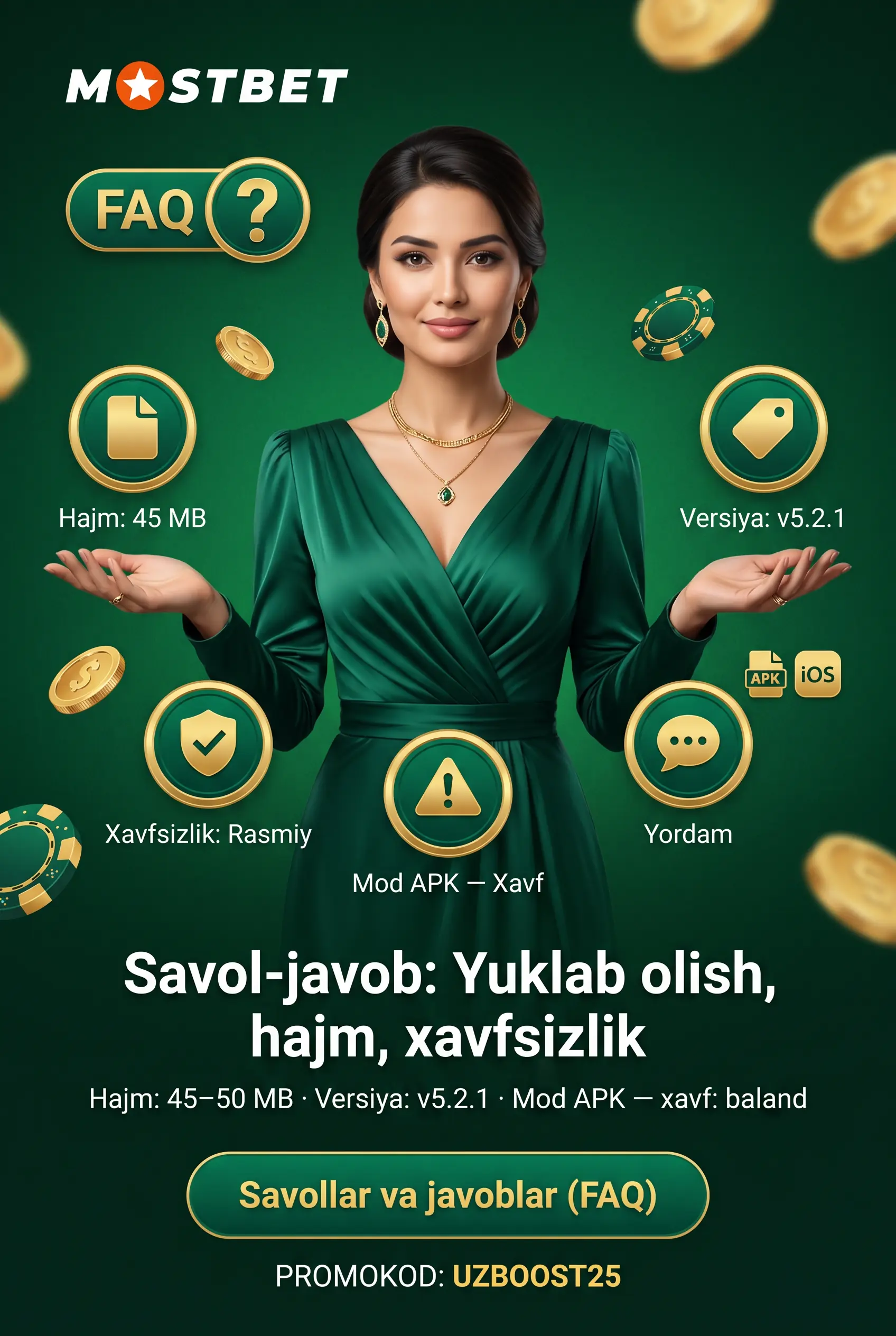 APK va iOS bo'yicha ko'p beriladigan savollar